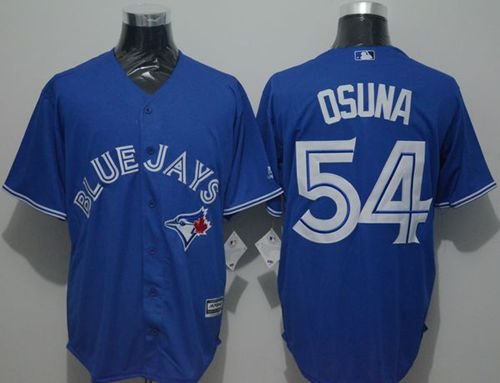 Blue Jays #54 Roberto Osuna Blue New Cool Base Stitched MLB Jersey