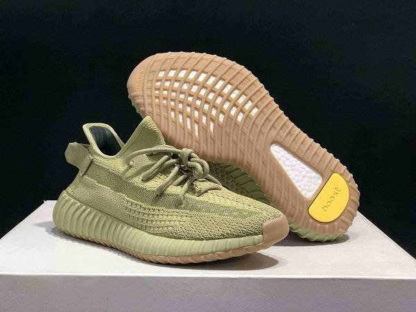 Women's Running Weapon Yeezy Boost 350 V2 'Sulfur' Shoes 015