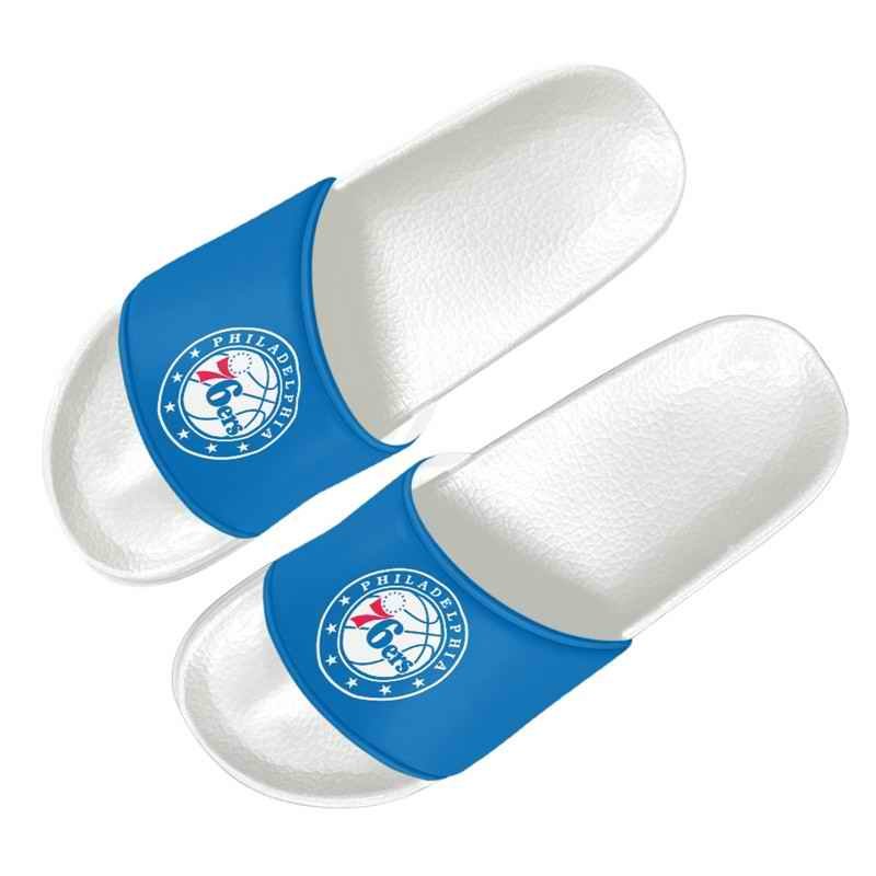 Men's Philadelphia 76ers Flip Flops 002