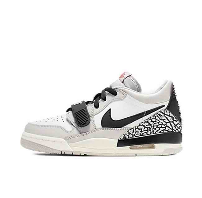 Men's Running Weapon Air Jordan Legacy 312 Low White/Black Shoes 011