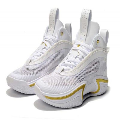 Men's Running weapon Super Quality Air Jordan 36 White Shoes 001