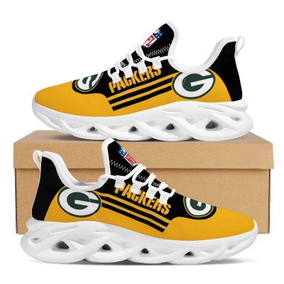 Women's Green Bay Packers Flex Control Sneakers 004