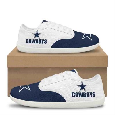 Women's Dallas Cowboys Low Top Sneakers/Shoes 001(Pls check description for details)