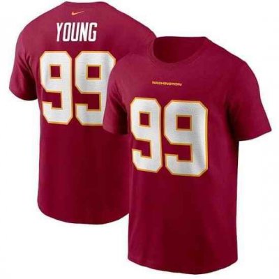 Men's Washington Football Team #99 Chase Young NFL T-Shirt