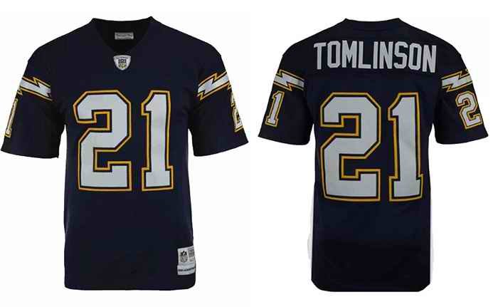 Men's Los Angeles Chargers Active Player Custom Navy Limited Stitched Jersey