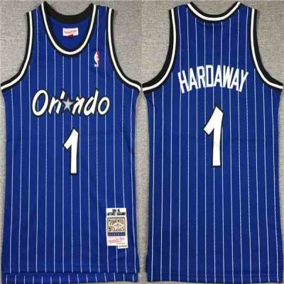 Youth Orlando Magic #1 Penny Hardaway Blue Throwback Stitched Jersey