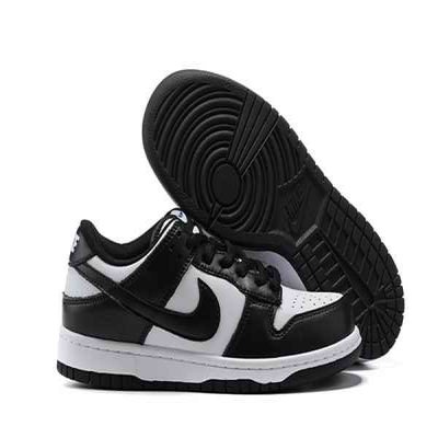 Men's Dunk Low SB Black/White Shoes 0214