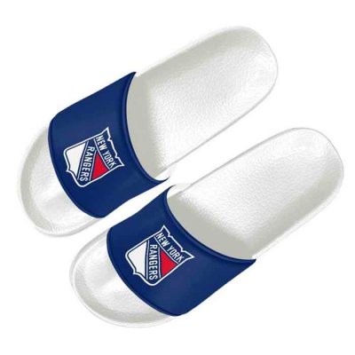 Men's New York Rangers Flip Flops 001