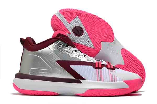 Men's Running weapon Kevin Durant 14 White/Pink/Silver Shoes DA3131-100 0013