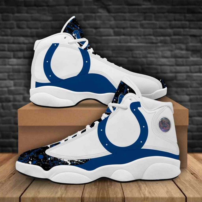 Men's Indianapolis Colts Limited Edition JD13 Sneakers 002