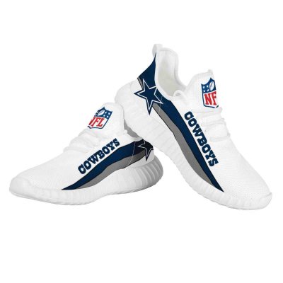 Men's Dallas Cowboys Mesh Knit Sneakers/Shoes 033