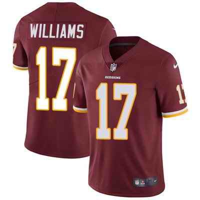 Men's Washington Commanders #17 Doug Williams Burgundy Stitched Football Jersey