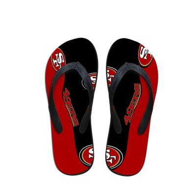 All Sizes San Francisco 49ers Flip Flops 001