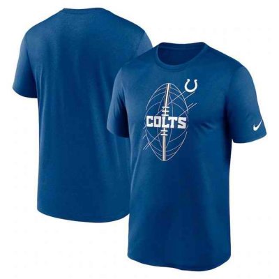 Men's Indianapolis Colts Blue Legend Icon Performance T-Shirt