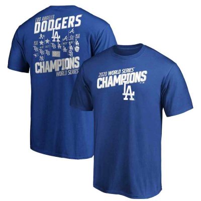 Men's Los Angeles Dodgers Royal 2020 World Series Champions T-shirt