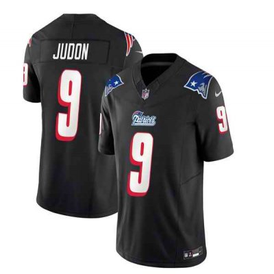 Men's New England Patriots #9 Matthew Judon Black 2023 F.U.S.E. Throwback Limited Stitched Football Jersey