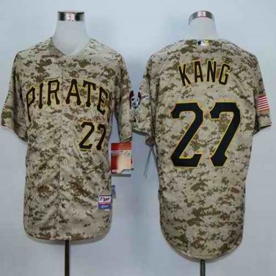 Pirates #27 Jung-ho Kang Camo Alternate Cool Base Stitched MLB Jersey