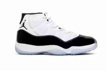 Men's Running weapon Air Jordan 11 White/Black Shoes 069