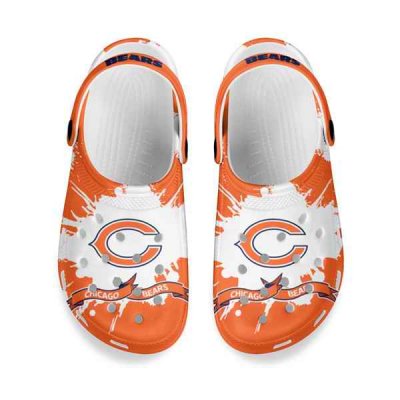 Women's Chicago Bears Bayaband Clog Shoes 001