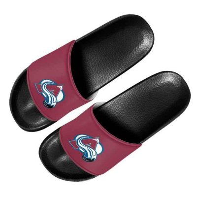 Men's Colorado Avalanche Flip Flops 002