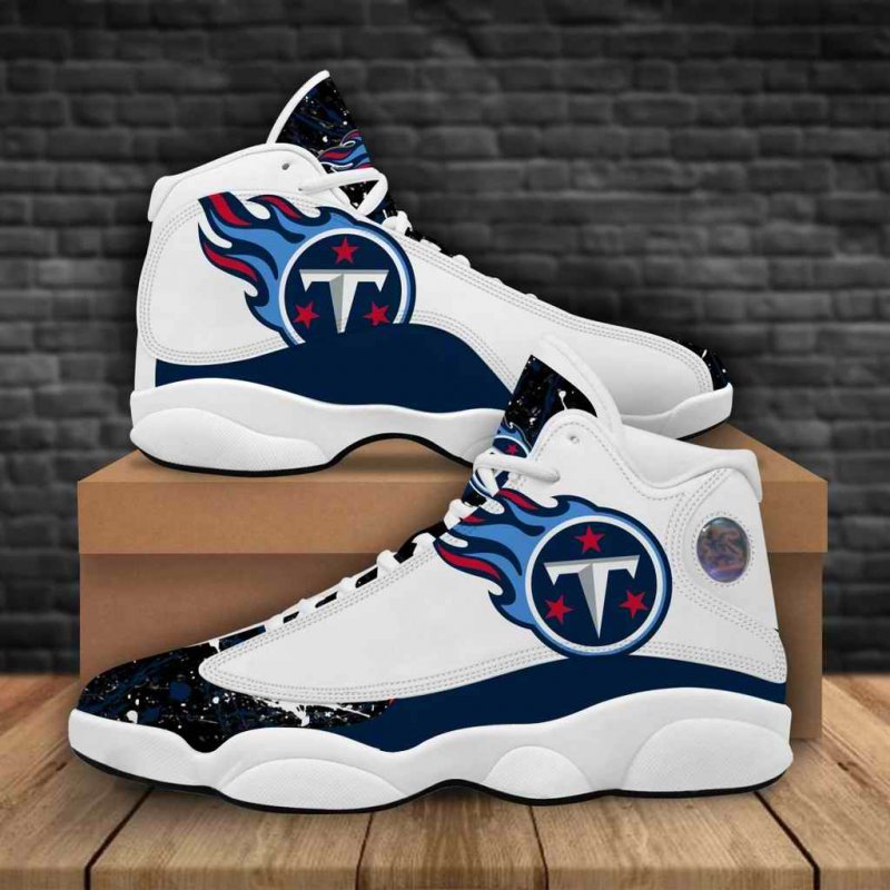 Women's Tennessee Titans Limited Edition JD13 Sneakers 002