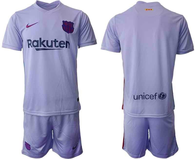 Men's Barcelona Away Soccer Jersey Suit