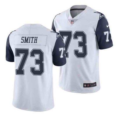 Men's Dallas Cowboys #73 Tyler Smith White Color Rush Limited Stitched Jersey