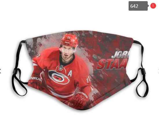 Carolina Hurricanes Face Mask 001 Filter Pm2.5 (Pls check description for details)