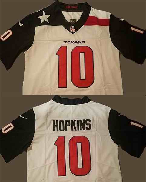 Men's Houston Texans #10 DeAndre Hopkins Nike White  Limited Stitched NFL Jersey