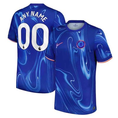 Men's Chelsea Custom 2024/25 Blue Home Soccer Jersey