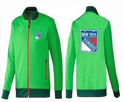 NHL New York Rangers Zip Jackets Green