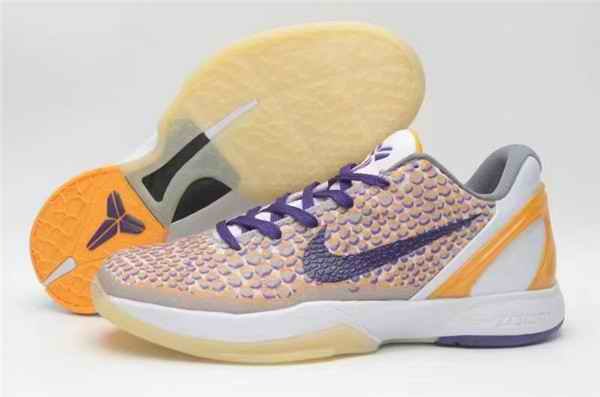 Women's Running Weapon Kobe 6 Orange Shoes 003