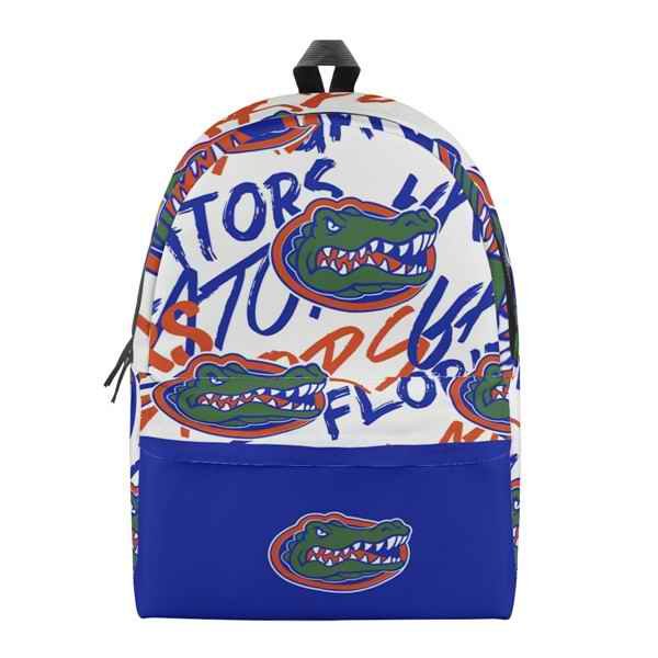 Minnesota Wild All Over Print Polyester Backpack 001