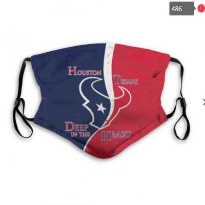 Houston Texans Face Mask 001 Filter Pm2.5 (Pls check description for details)