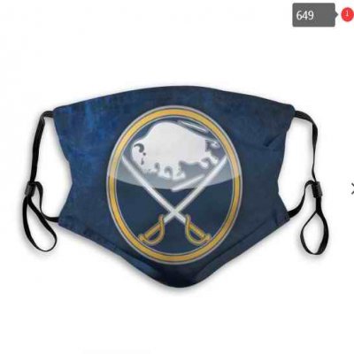 Buffalo Sabres Face Mask 002 Filter Pm2.5 (Pls check description for details)