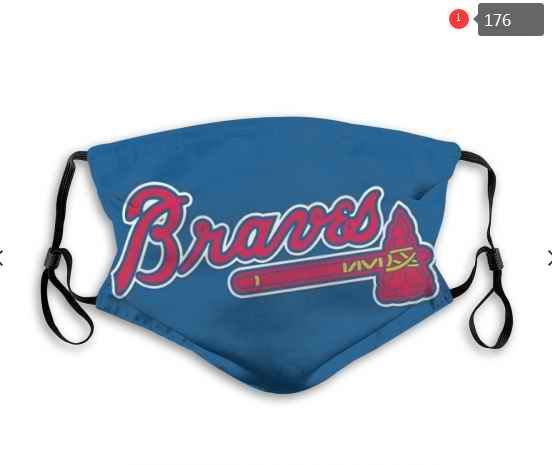 Atlanta Braves Face Mask 004 Filter Pm2.5 (Pls check description for details)