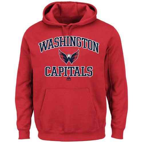 Washington Capitals Majestic Heart & Soul Hoodie Red