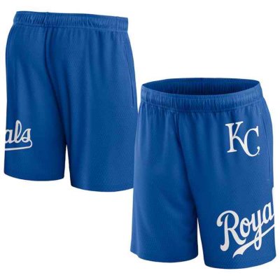 Men's Kansas City Royals Royal Clincher Mesh Shorts