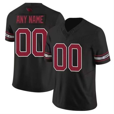 Men's Arizona Cardinals Customized Black 2023 F.U.S.E. Vapor Untouchable Limited Stitched Jersey