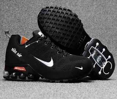 Men's Running Weapon Shox Reax Black Shoes 026