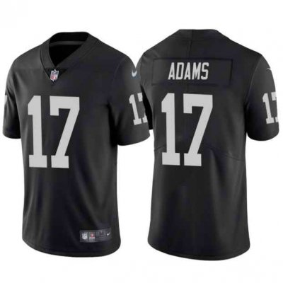 Youth Las Vegas Raiders #17 Davante Adams Black Vapor Untouchable Limited Stitched NFL Jersey