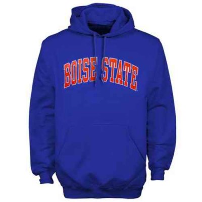 Boise State Broncos Bold Arch Hoodie Royal Blue