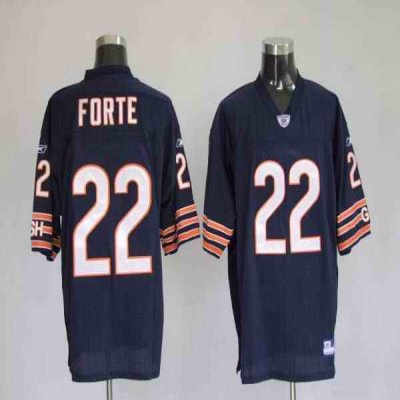 Bears #22 Matt Forte Blue Stitched Youth NFL Jersey