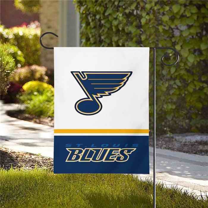 St. Louis Blues Double-Sided Garden Flag 001 (Pls check description for details)