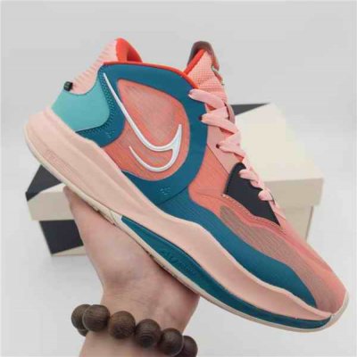 Men's Running weapon Kyrie Irving 5 Blue/Pink Shoes 0032