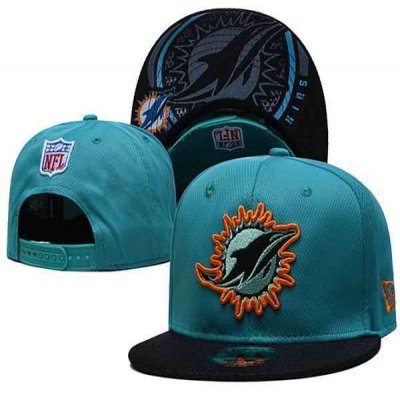 Miami Dolphins Stitched Snapback Hats 075