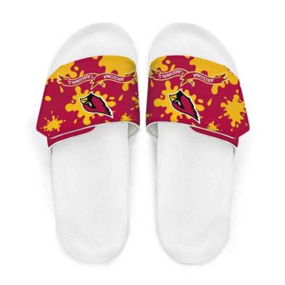 Women's Arizona Cardinals Beach Adjustable Slides Non-Slip Slippers/Sandals/Shoes 004