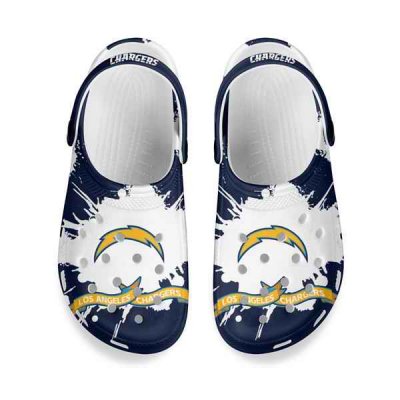 Women's Los Angeles Chargers Bayaband Clog Shoes 001