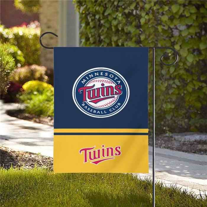 Minnesota Twins Double-Sided Garden Flag 001 (Pls check description for details)