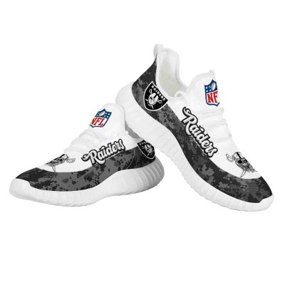 Men's Las Vegas Raiders Mesh Knit Sneakers/Shoes 012